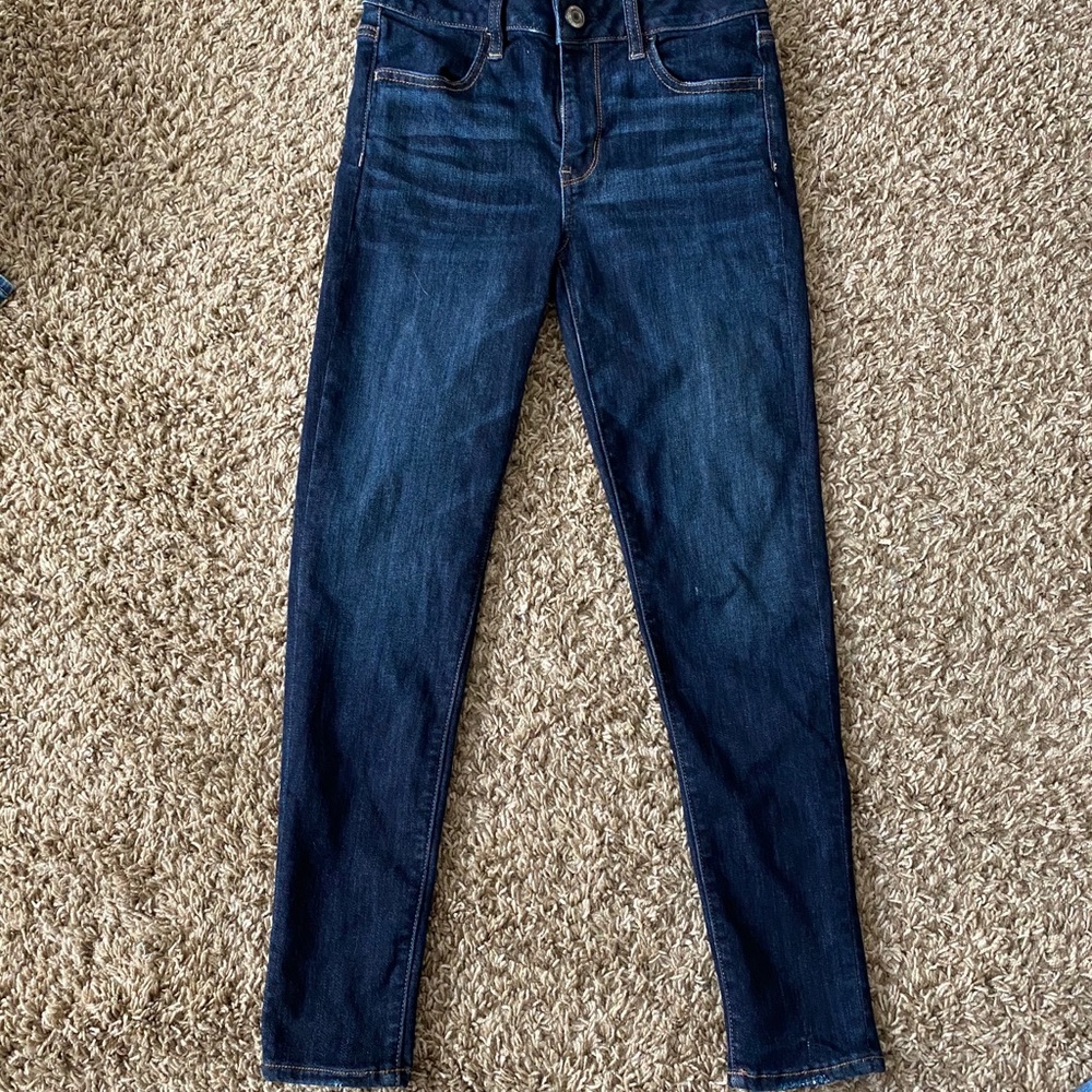 Dark blue American Eagle Outfitters jeans